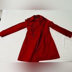 Express belted trench coat